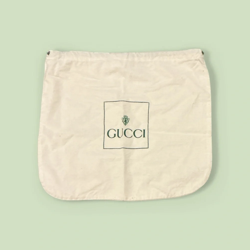 Gucci Beige Logo Dust Bag - Picture 1 of 2